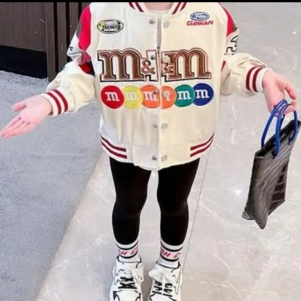 Kid Motorcycle Varsity Jackets - Picture 6 of 6